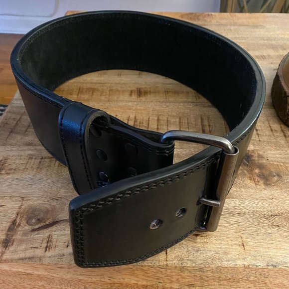 adidas Accessories Adidas Wide Weight Lifting Belt All Leather